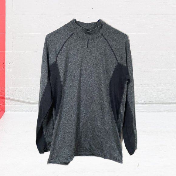 Spyder Men's Active t-shirt Tee long sleeve Size M Stretch Breathable - Picture 3 of 7